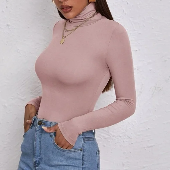 Boho casual high neck fitted top - Picture 15 of 15